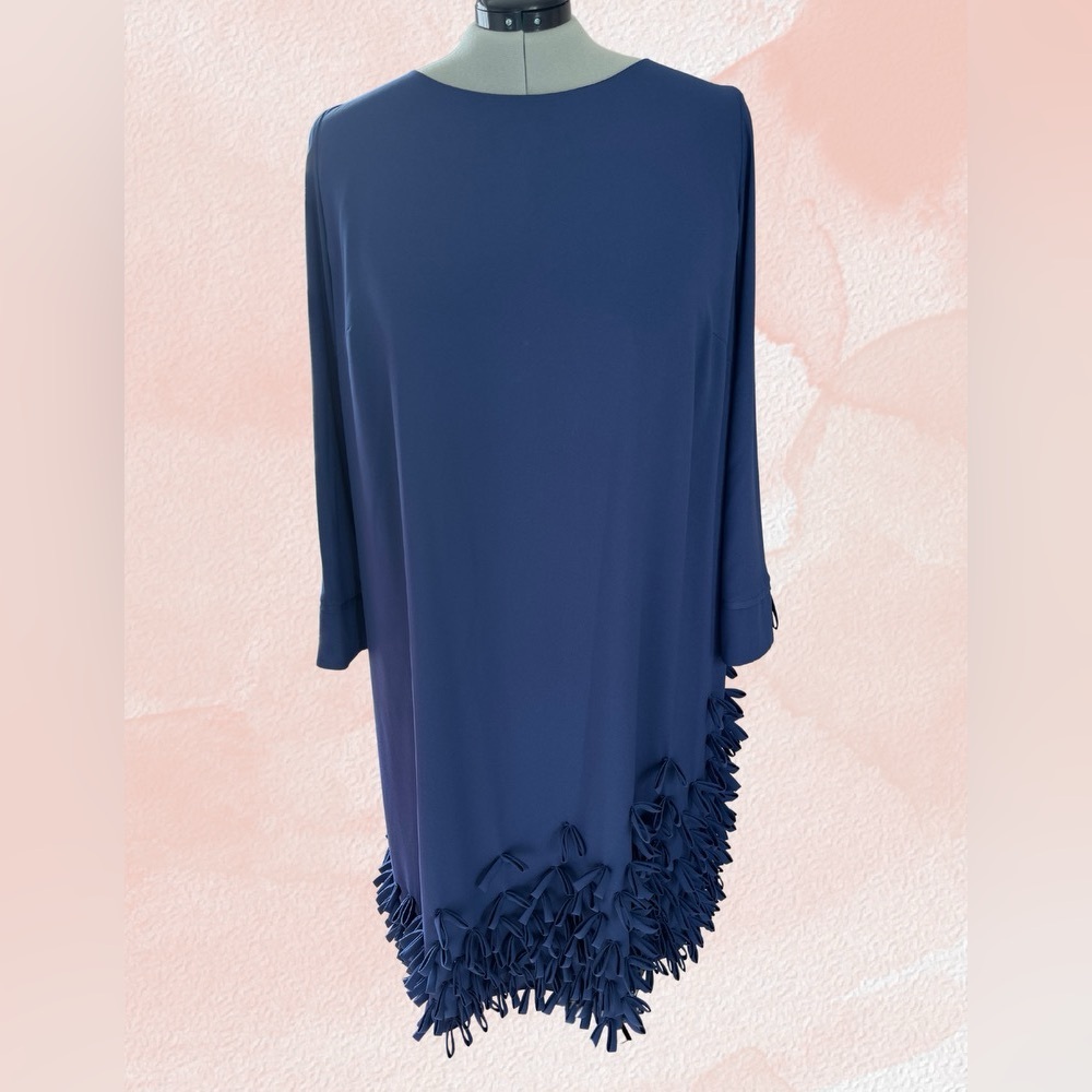 Beautiful elegant China Blue Dress from Neiman Marcus worn once - dry cleaned.